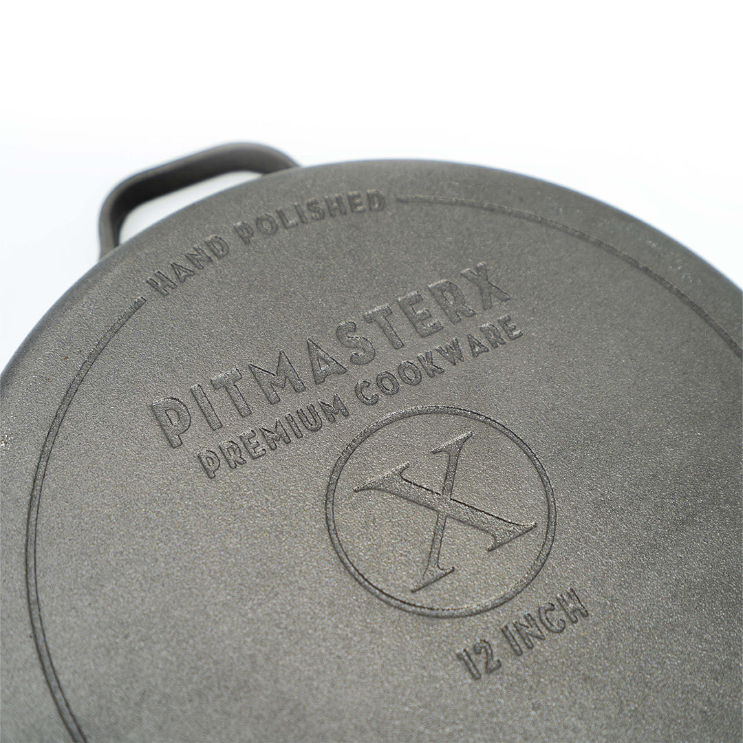Hand Polished 12" Cast Iron Skillet