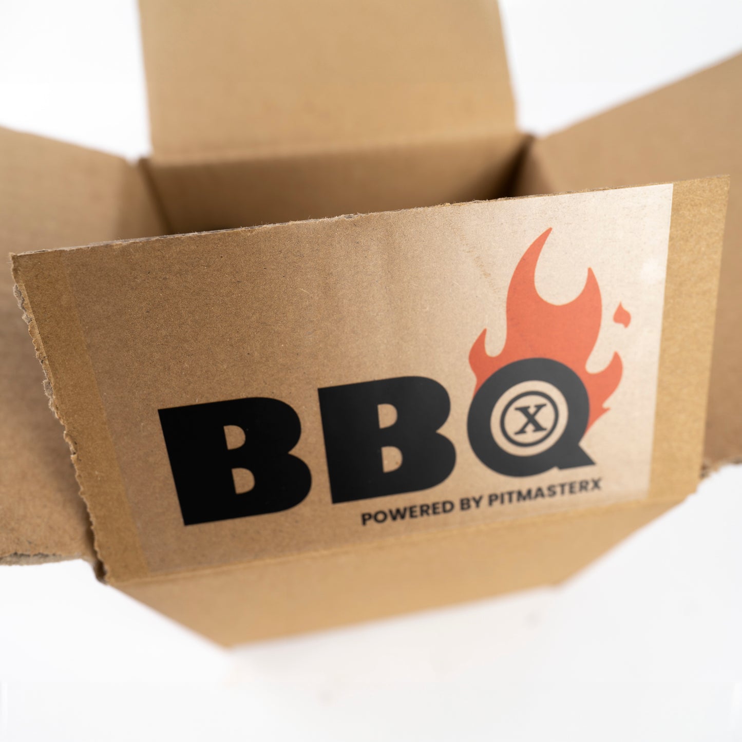 BBQ Sticker Flaming Q transparant