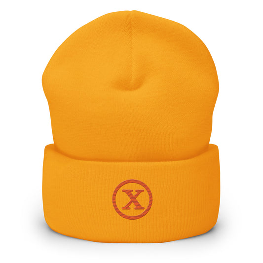 Cuffed Beanie with embroider PITMASTERX logo