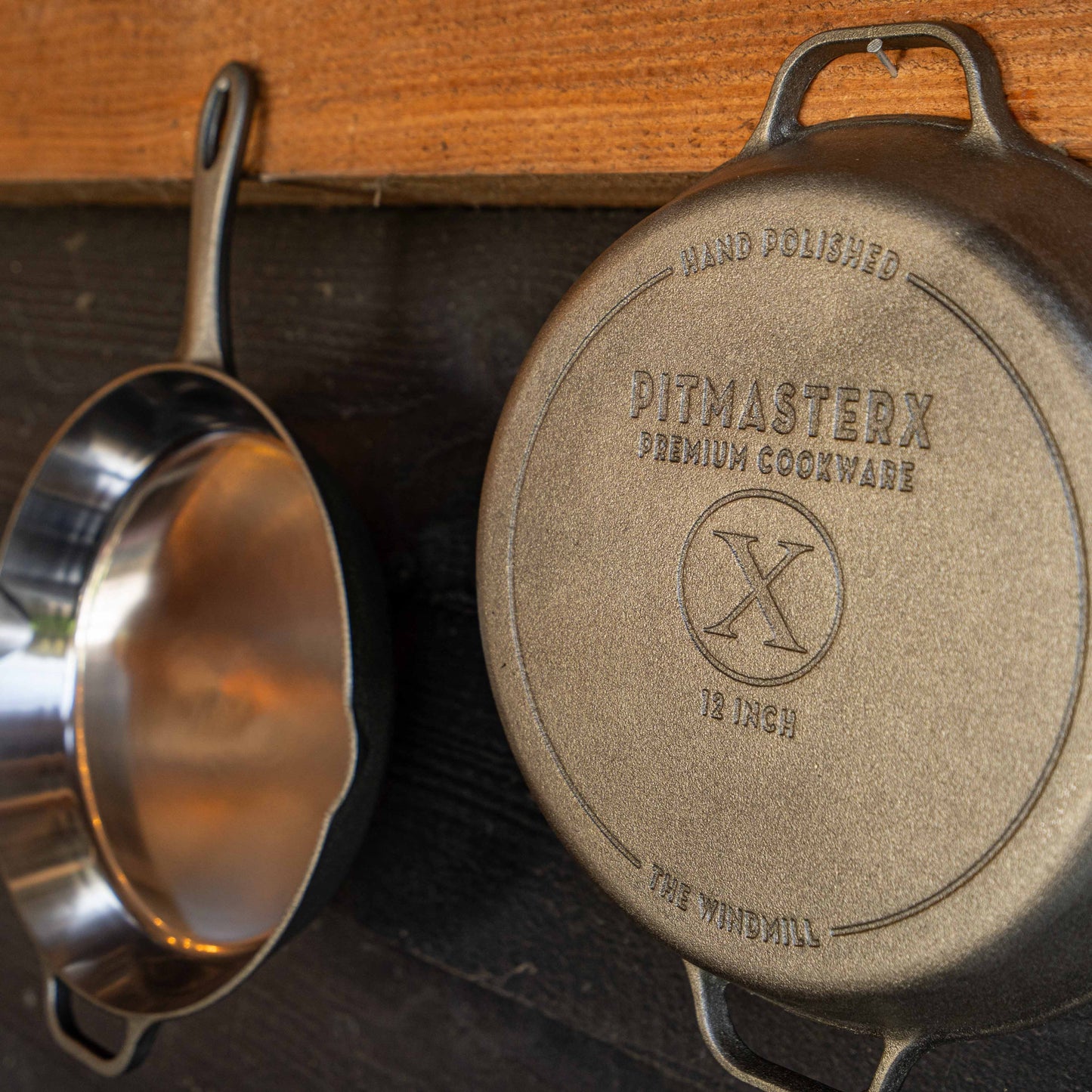 Cast Iron Duo - 12" Skillet Set
